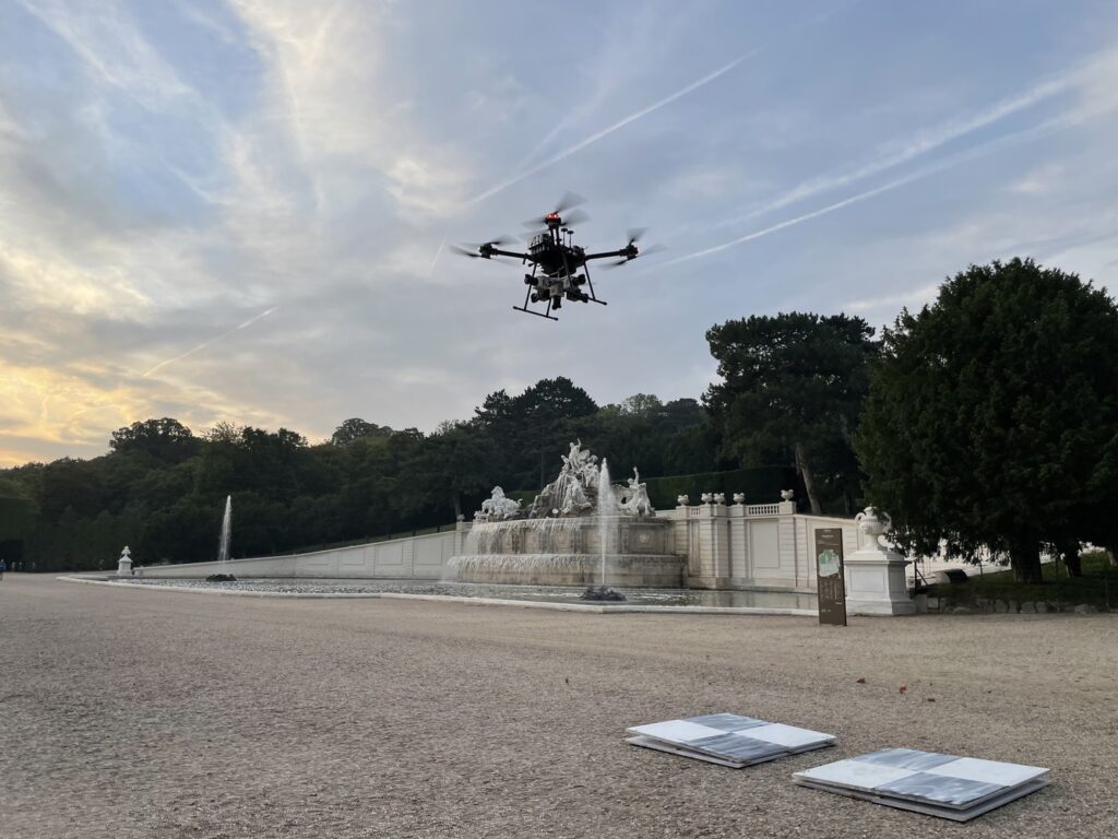 Drohne im Flug